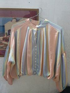 HnM Rainbow Color Blouse