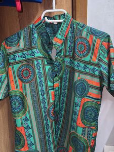 Vintage Patterned Shirt