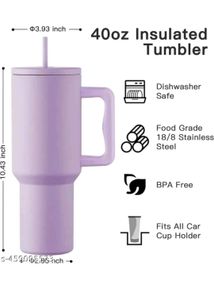 Stanley White 40oz Tumbler