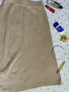 Nude Colour Skirts For Women Good Quality