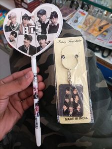 BTS Pens And Keyring Combo