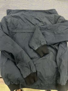 Navy Blue Casual Jacket