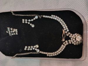 Vintage Rhinestone Jewelry Set