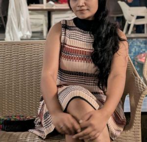 Striped Sleeveless Casual Dress