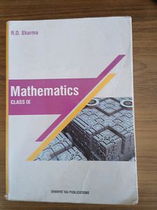 Maths Rd Sharma Class 9th