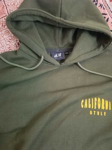 Olive Green H&amp;M Hoodie