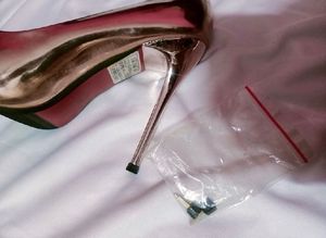 Rose Gold Stilettos