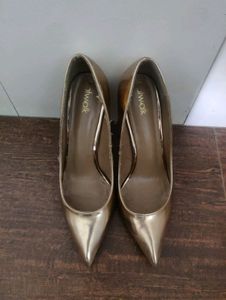 Catwalk Gold Stilletos