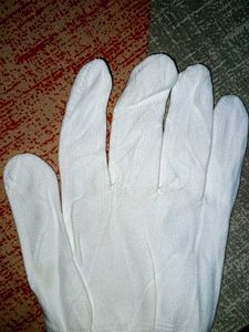 Gloves ( White Colour)