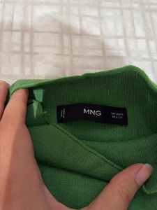 Green Knit Turtleneck
