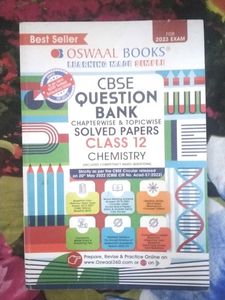 Oswaal CBSE Class 12 Chemistry Question Bank