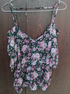 Peplum Crop Top