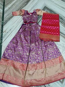 Traditional Half Saree