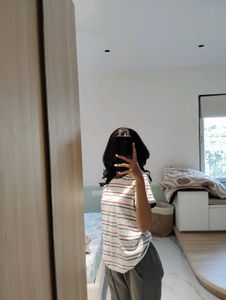 Classic Striped Cotton T-Shirt – Relaxed Fit