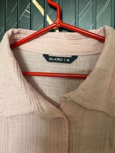 Studio I Pink Button-Down Top
