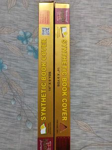 Bookwrap Wonder Synthetic Book Cover Pack Of 2