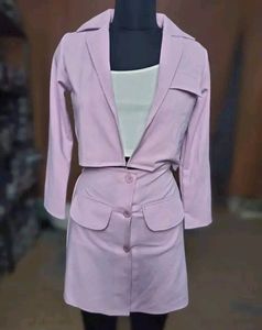 Co Ord Set With Blazer