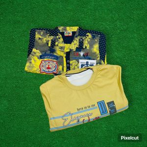 Boys&#39; Denim Outfit Set
