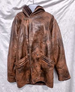Vintage Premium  Brown Leather Jacket