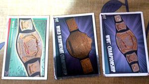 Vintage WWE Championship Cards