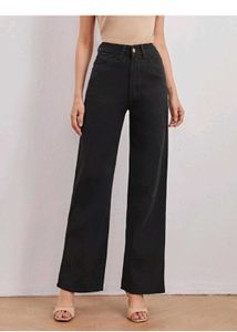 Black Wide Leg Jeans