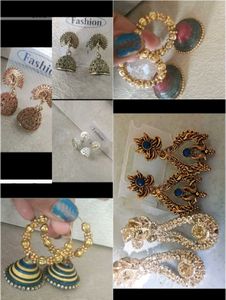 Assorted Fashion Earrings - 7 Pairs