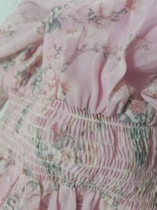 Floral Print A line Dress For Women