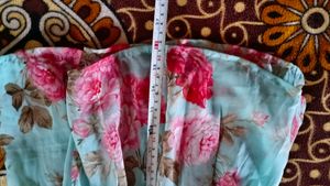 Floral Crop Top &amp; Palazzo Set