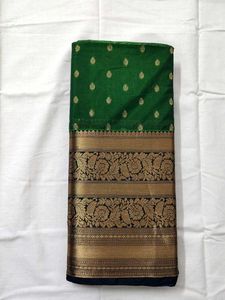 Green Sico Pattu Saree