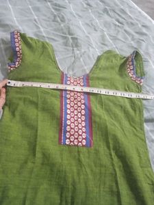 Plain Kurta || Dhaniya Colour