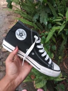 All Sport Black High-Top Converse