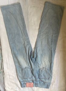 Light Wash Wide Leg Jeans