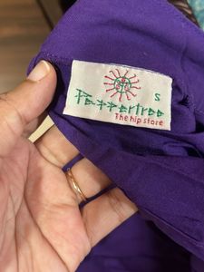 Purple Sleeveless Top