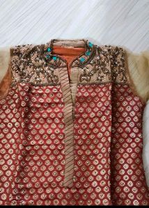 Branded Sequence Handwork Kurta Set