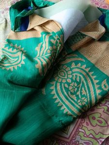 Wedding Saree With Blouse Piece