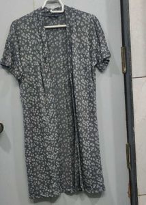Floral Print  Front Open Shrug