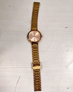 Sonata Play Analog Rose Gold Dial Watch