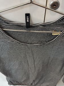 Striped Bell Sleeve Top