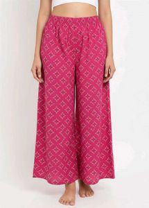 Pink Printed Palazzos