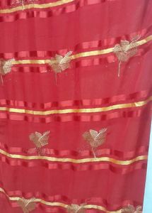 viscose georgette or chiffon saree