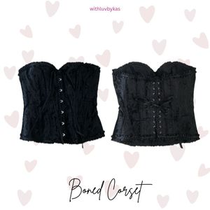 Black Corset from Urbanic