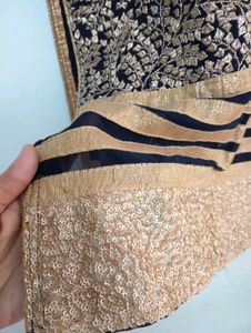 Sequin And Thread Embroidery Suit