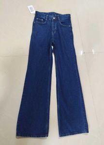 Navy Blue High Waisted Jeans