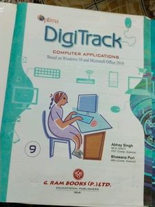Digitrack Computer Application Class 9th