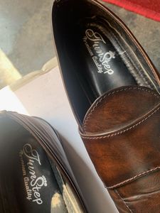 Stylish Brown Leather Loafers