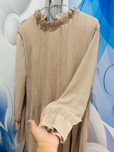 Pleated Tunic Dress