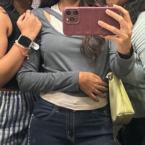 CIDER Cut-Out Bodycon Top