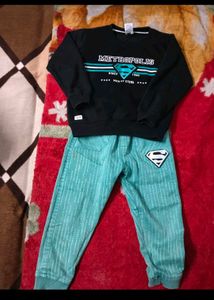 Vintage Knit Sweater &amp; Pants Set