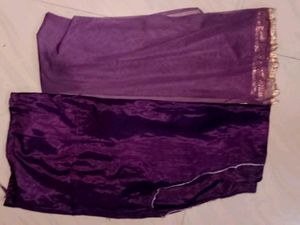 Ehinc Gown, Dark Purple, Blend Silk Gown