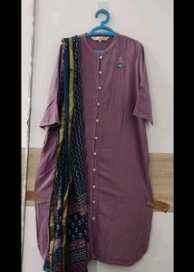 Embroidered Kurta Set